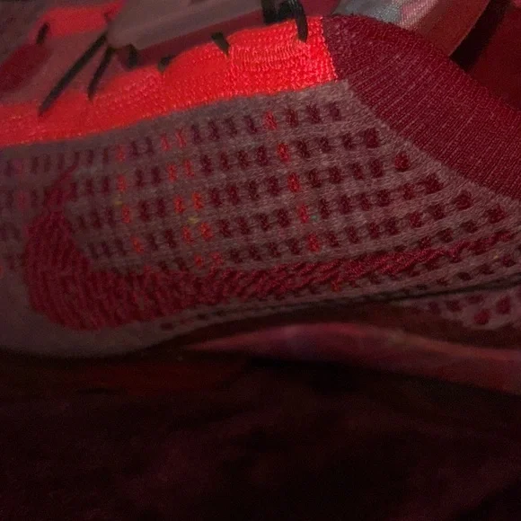 Nike Pink and Red Women's Sneakers - Picture 5 of 10